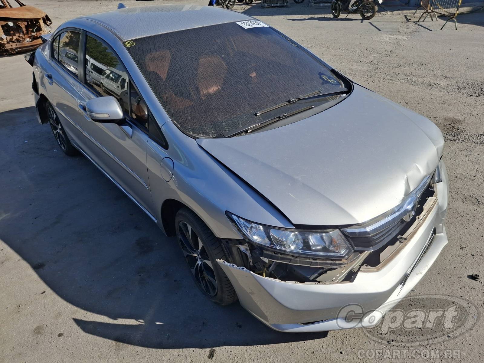 Veículo Honda Civic HONDA CIVIC LXL 1.8 16V 2013 2013 em leilão