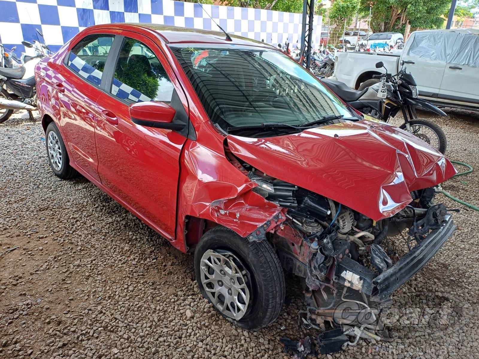 Veículo Ford Ka Ford Ka Sedan SE 1.5 16V Sigma 2015 Colisão Média Monta 2015 em leilão