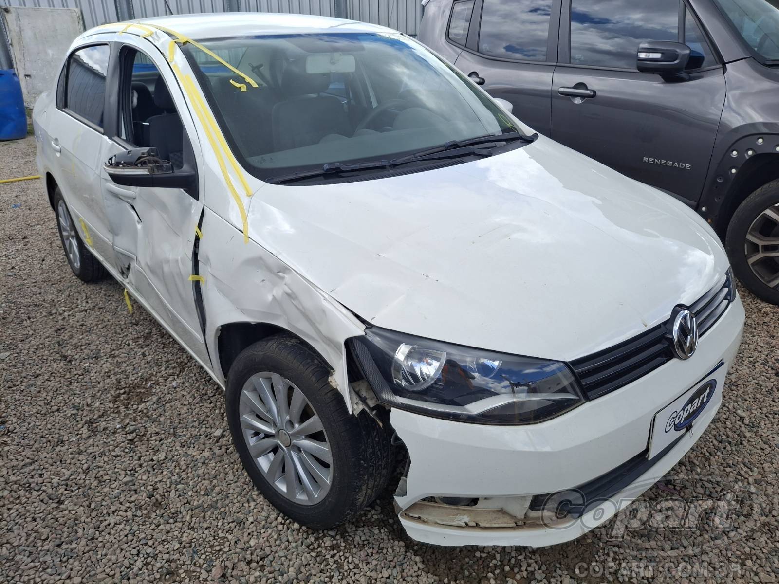 Veículo VW - VolksWagen Volkswagen Volkswagen Voyage 1.6 MSI 2015 2015 em leilão