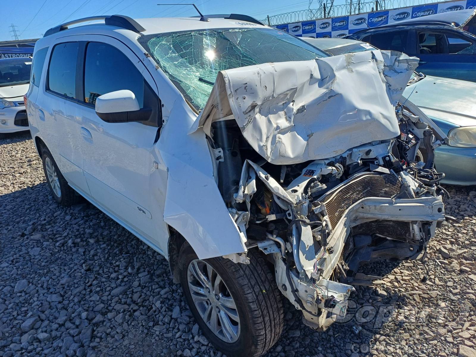 Veículo GM - Chevrolet Spin CHEVROLET SPIN LT 7 AT 1.8 Eco 2023 2023 em leilão