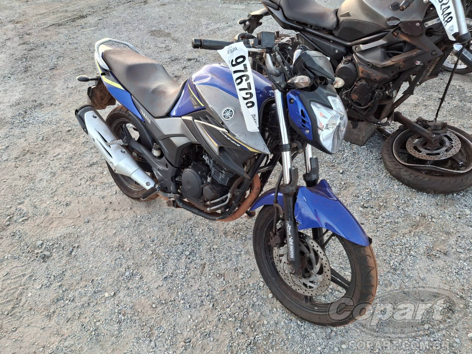Yamaha Fazer 250 BlueFlex 2017 Médio Dano