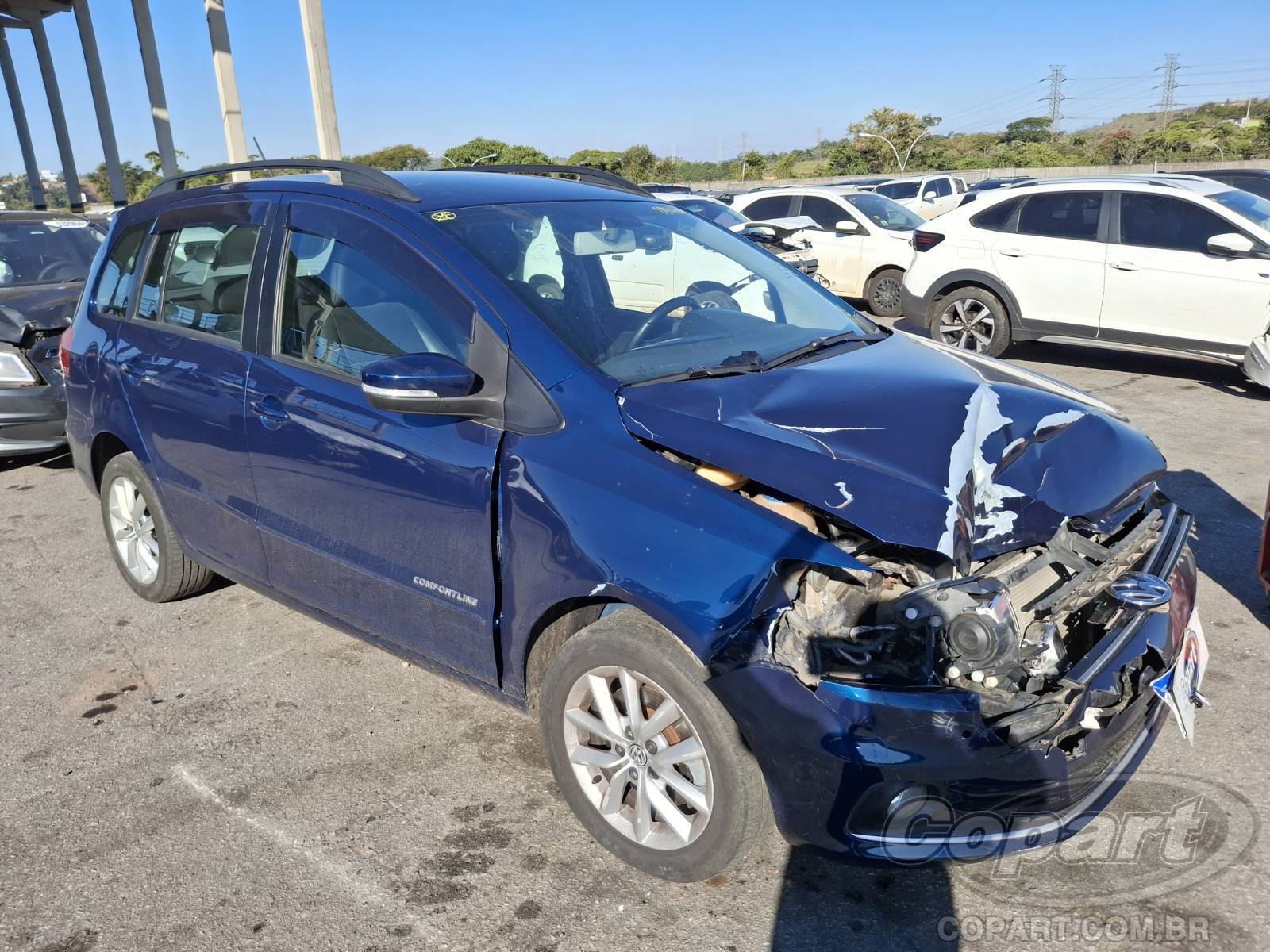 Veículo VW - VolksWagen Volkswagen VOLKSWAGEN SPACEFOX 1.6 16V MSI 2015 em leilão