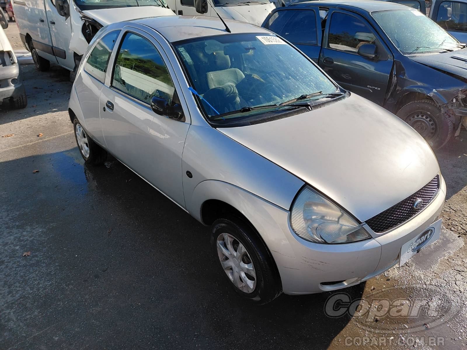 Veículo Ford Ka Ford Ka GL 1.0 2007 Colisão Traseira 2007 em leilão