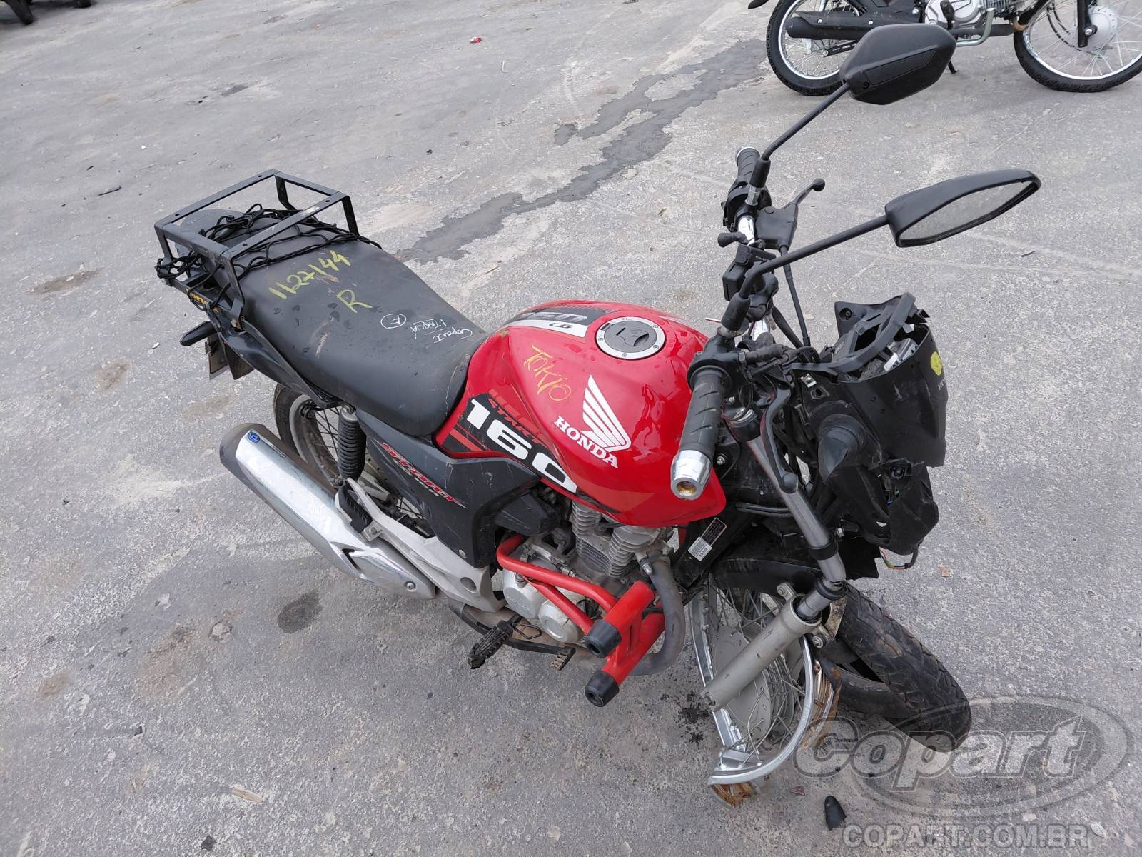 Honda CG 160 2024 em leilão