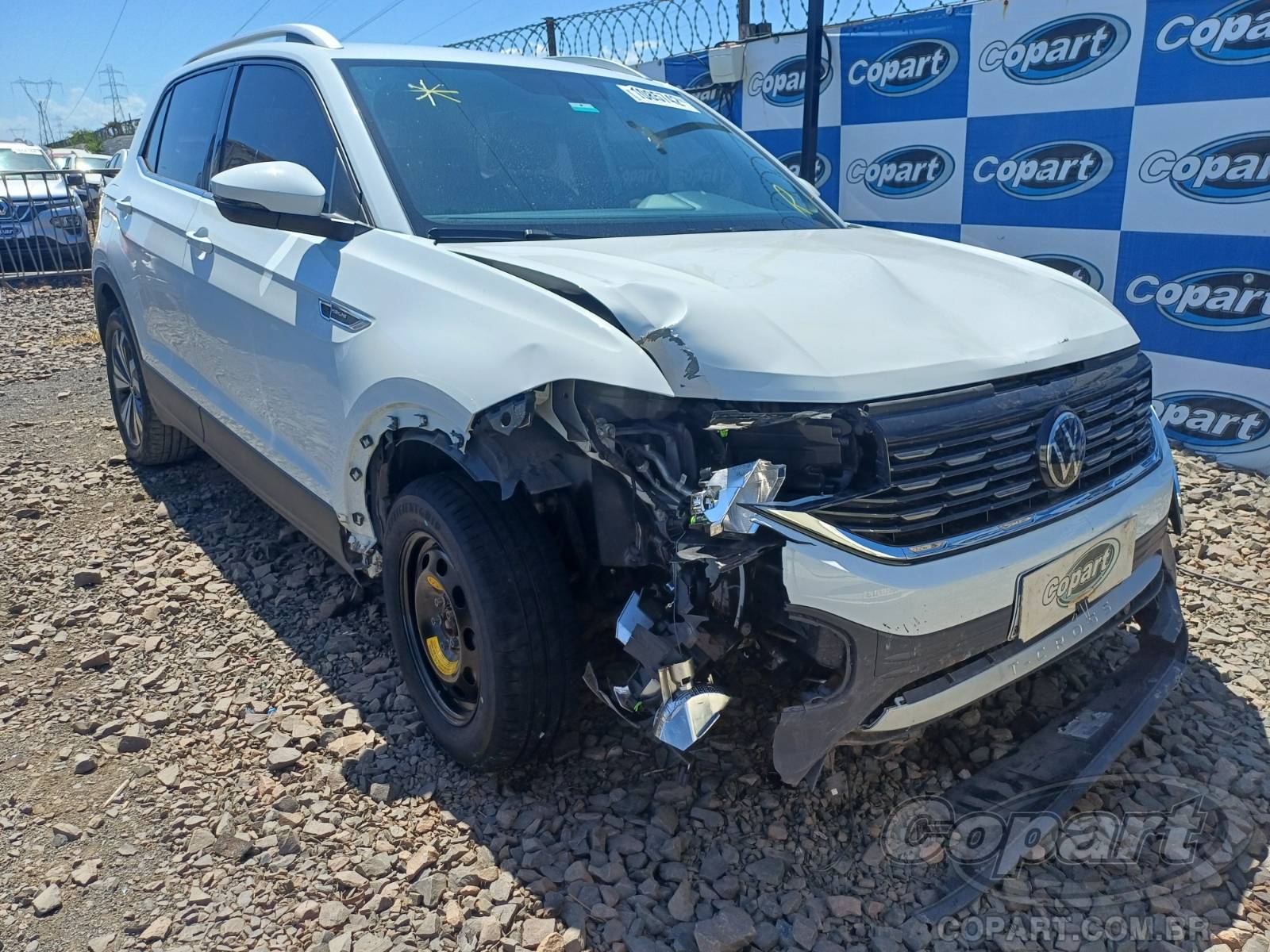 Veículo VW - VolksWagen T-Cross VOLKSWAGEN T-CROSS Highline 250 AT 1.4 16V TSI Turbo 2023 2023 em leilão