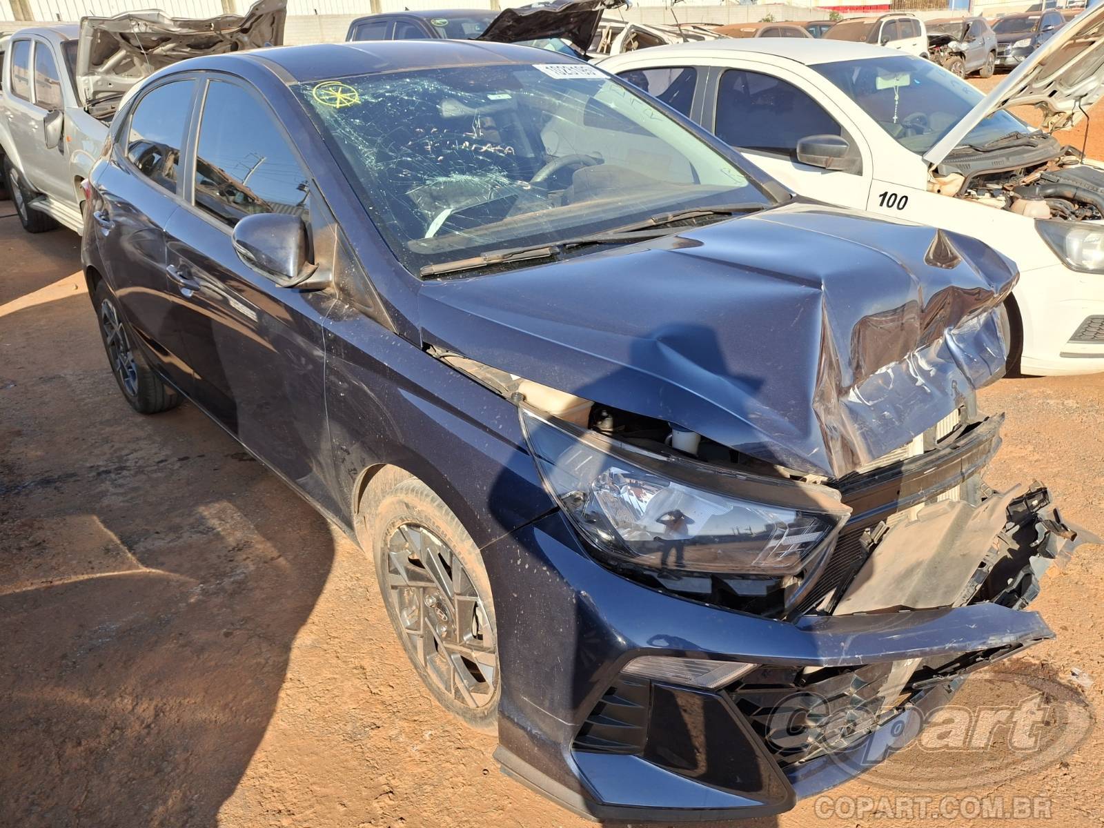 Veículo Hyundai HB20 2022 HYUNDAI HB20 Comfort 1.0 12V TGDI Turbo 2023 em leilão