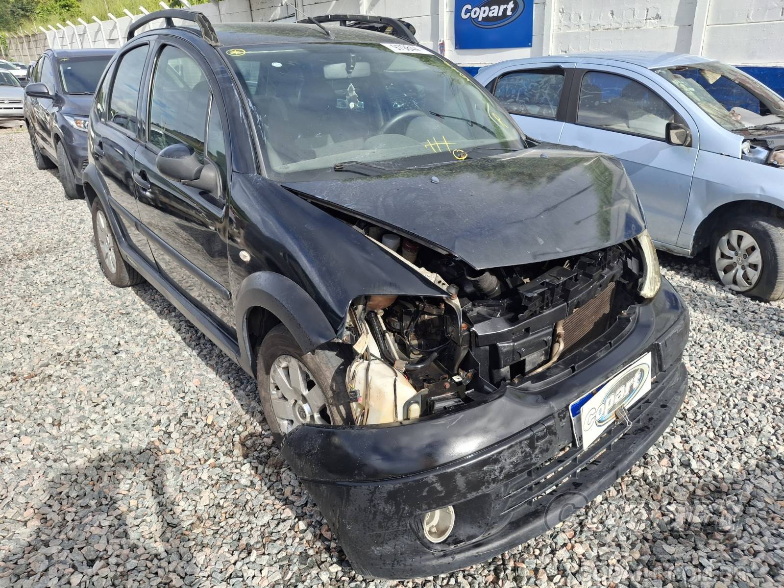 Veículo Citroën C3 Citroen C3 XTR 1.4 2008 Colisão Média Monta 2008 em leilão