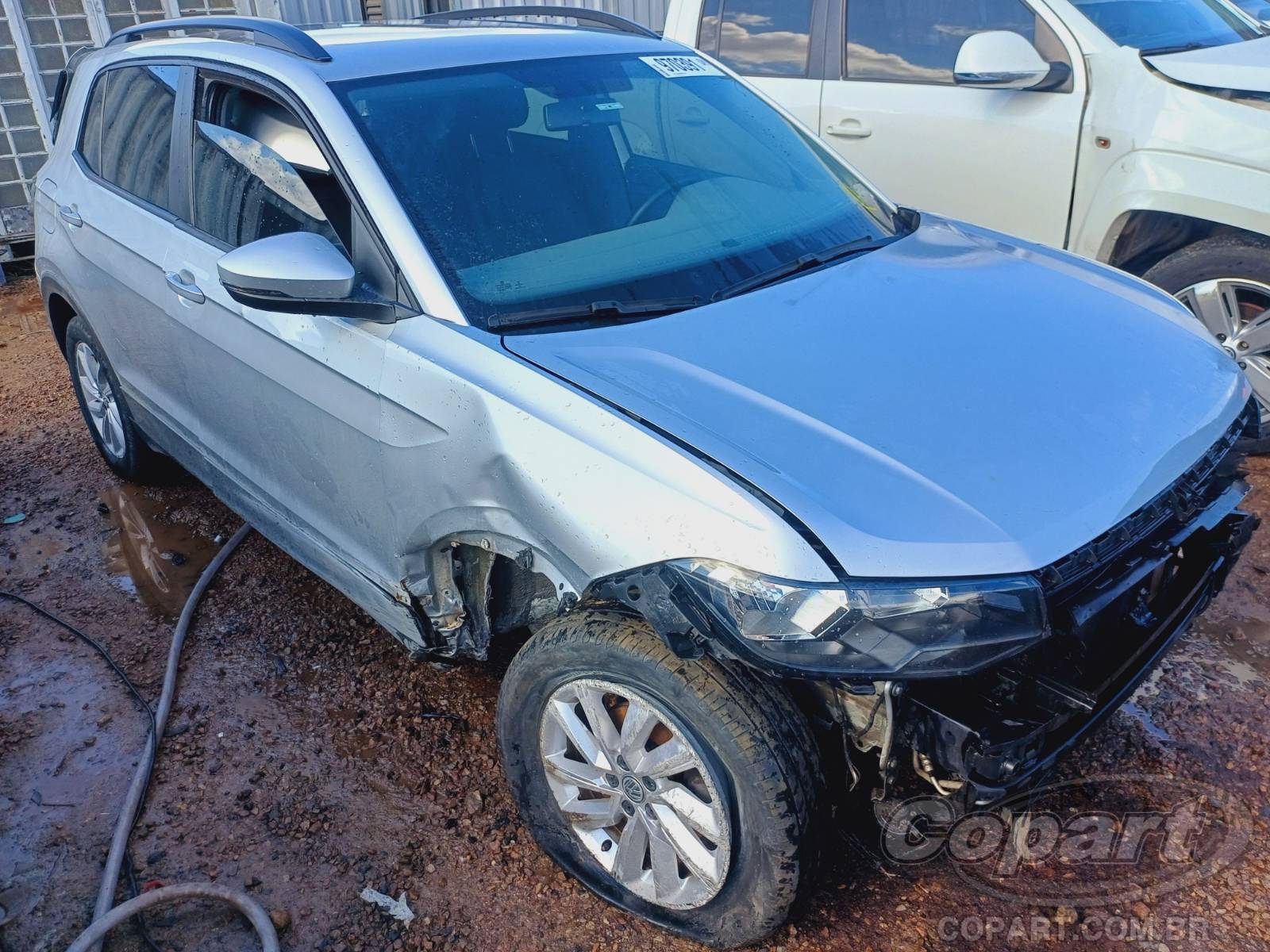 Volkswagen T-Cross Sense 1.0 12V TSI Turbo 2020 Médio Dano