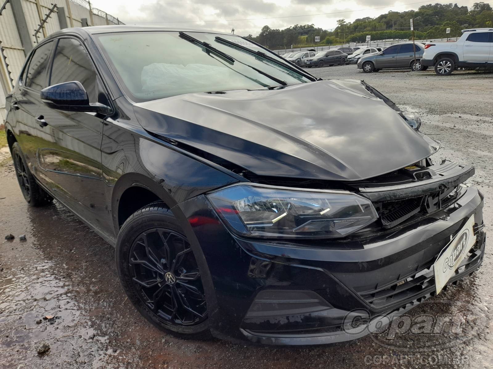 Volkswagen Polo 1.6 16V MSI 2021 Colisão Média Monta