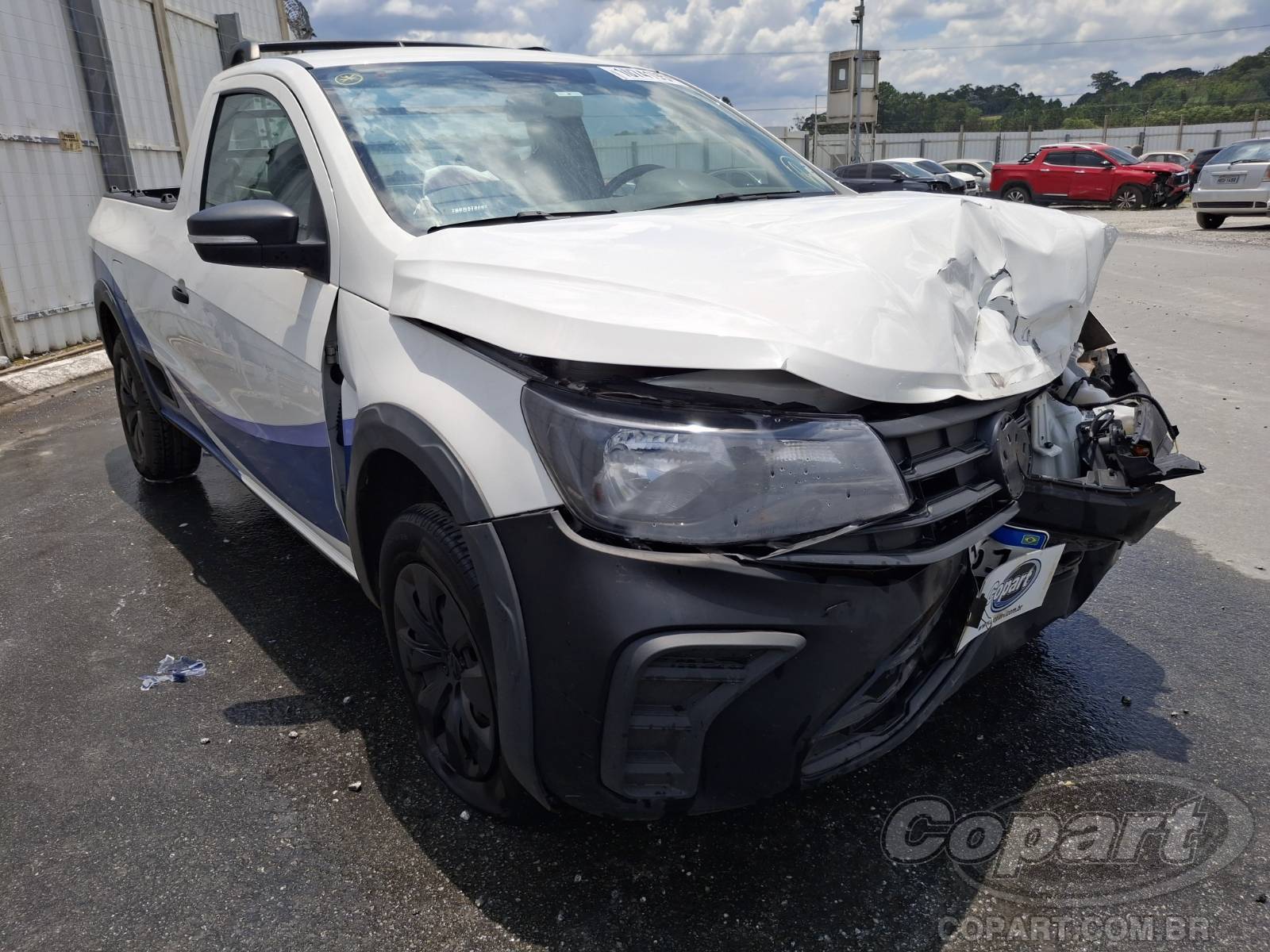 Veículo VW - VolksWagen Saveiro VOLKSWAGEN SAVEIRO 1.6 16V MSI 2024 2024 em leilão