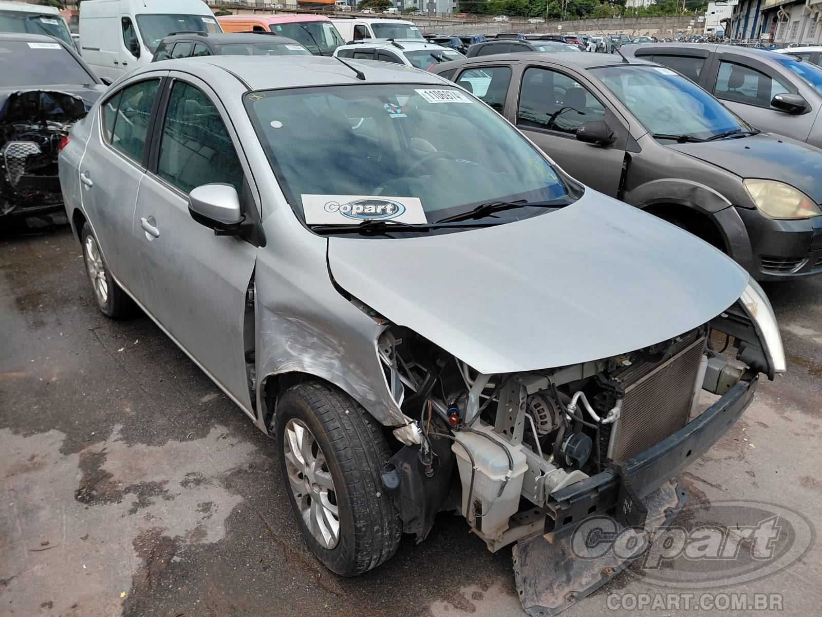 Veículo Nissan Versa 2018 NISSAN VERSA 2018 em leilão