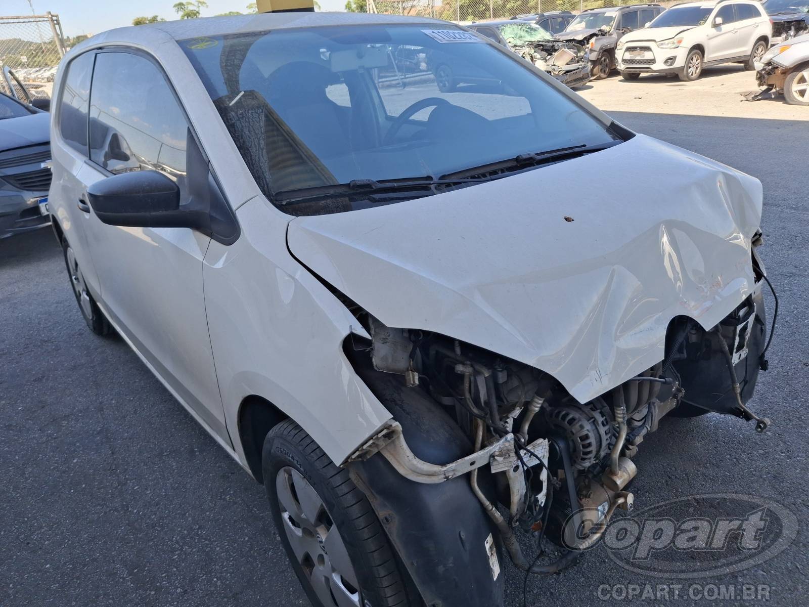 Veículo VW - VolksWagen Up Volkswagen Up 1.0 12V 2016 Recuperado 2016 em leilão