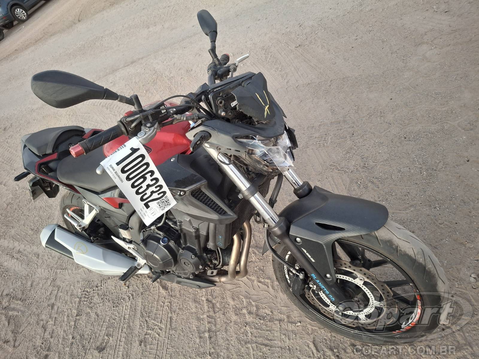 Veículo HONDA CB 500 F 2021 HONDA CB 500 F ABS 2022 em leilão
