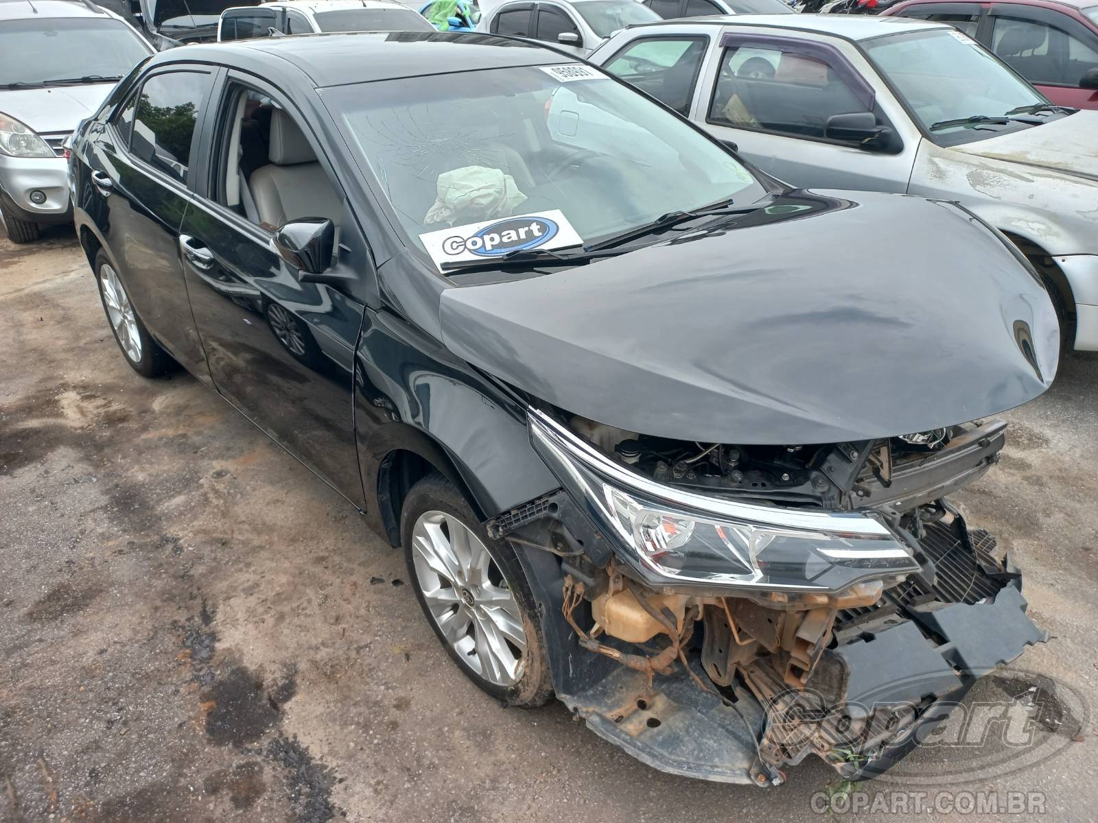 Veículo Toyota Corolla Toyota Corolla XEI 2.0 16V Flex 2018 Médio Dano Frontal 2018 em leilão