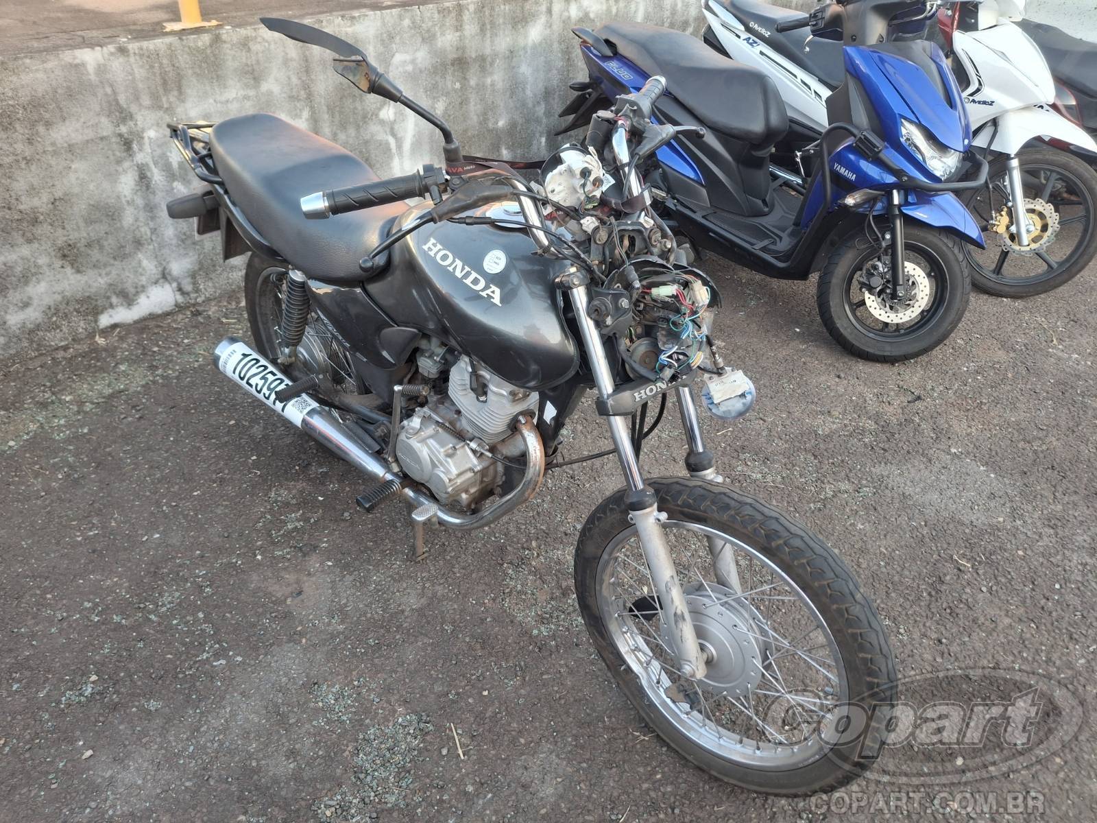 Veículo HONDA CG 2008 HONDA CG 125 Fan 2008 em leilão