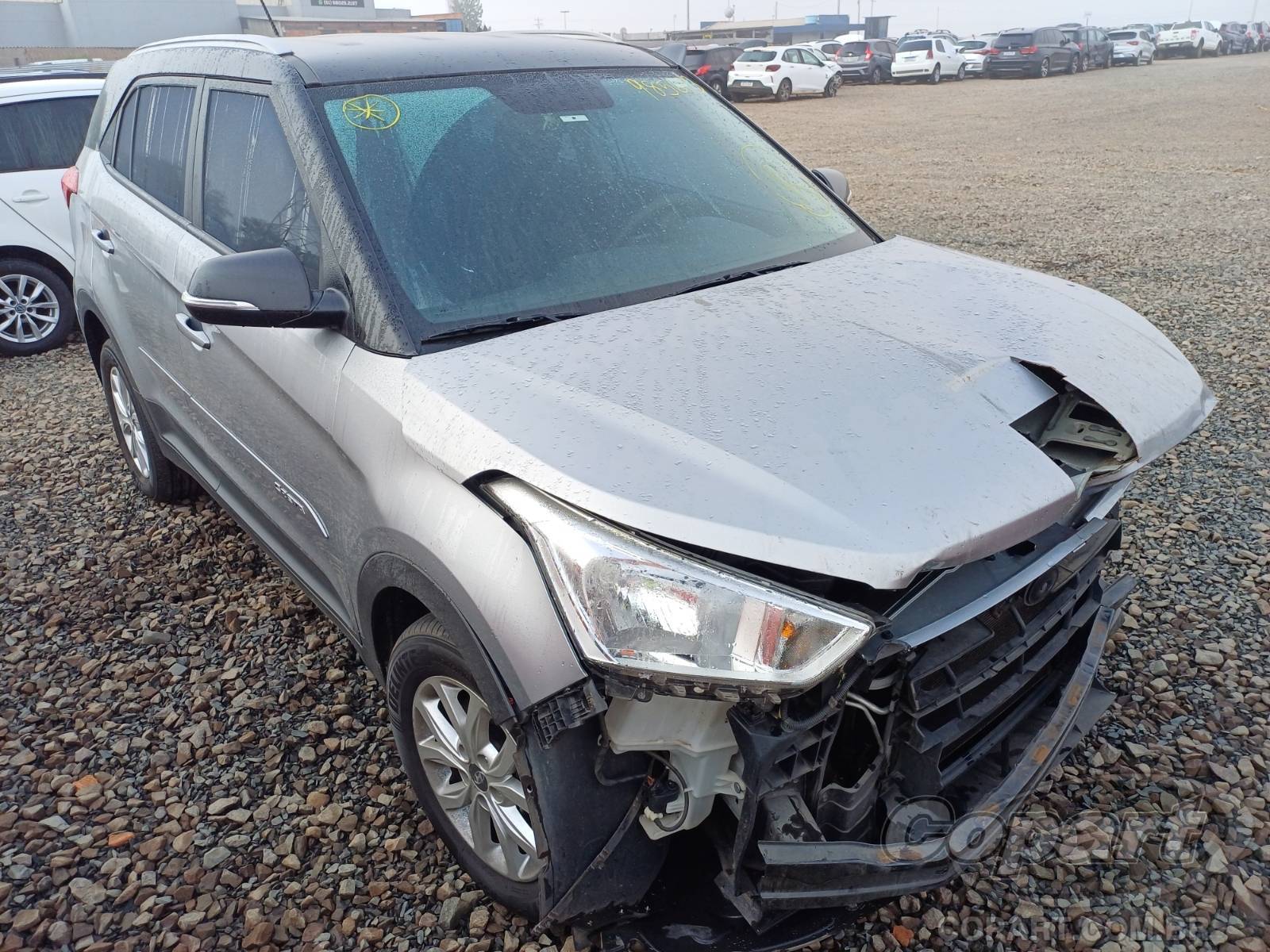 Veículo Hyundai Creta Hyundai Creta Action 1.6 16V CVVT 2022 Médio Dano Frontal 2022 em leilão