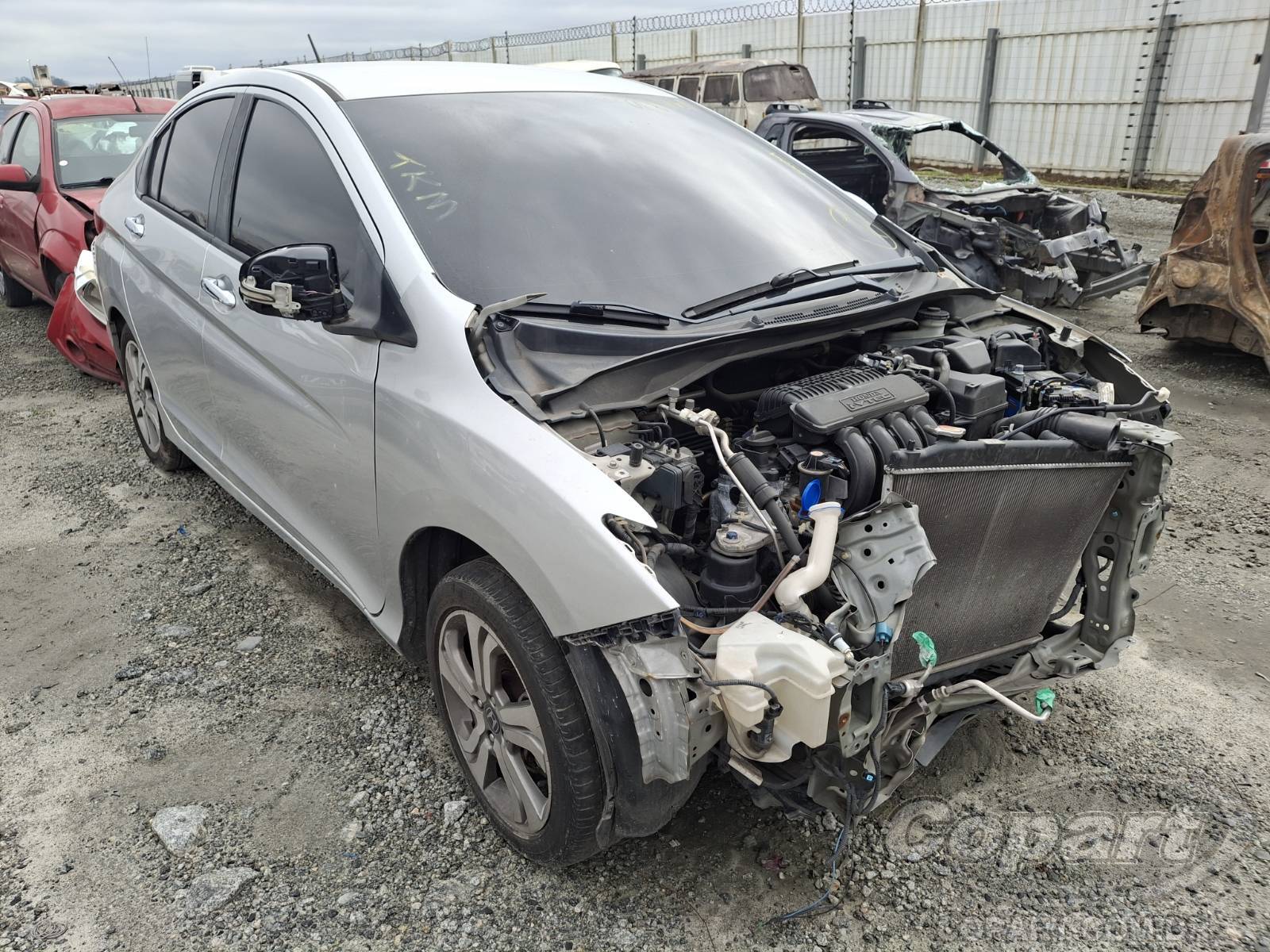 Veículo Honda City Honda City EX 1.5 16V i-VTEC 2016 Pequena Monta 2016 em leilão