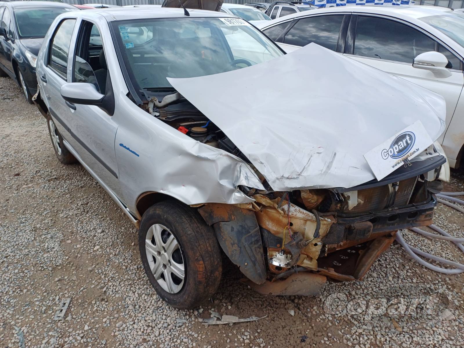 Veículo Fiat Palio Fiat Palio Fire 1.0 2009 Colisão Média Monta 2009 em leilão