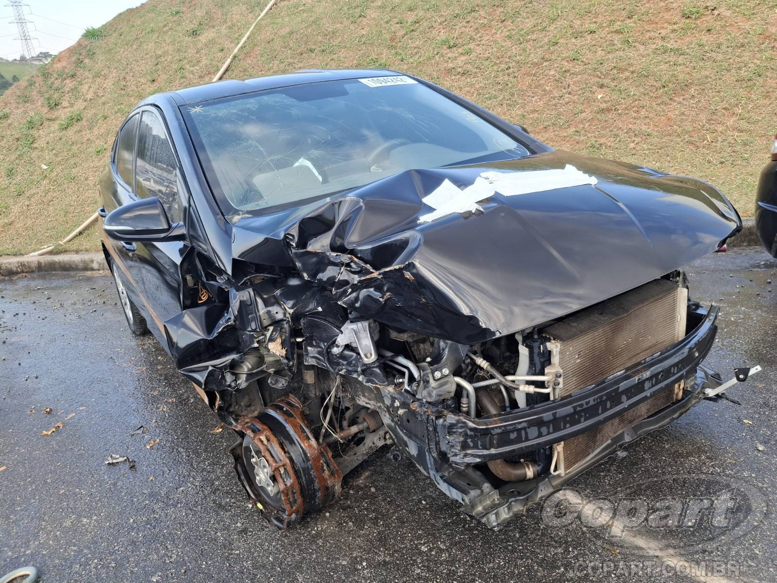 Veículo Hyundai HB20S Hyundai HB20S Comfort 1.0 12V CVVT 2023 2023 em leilão