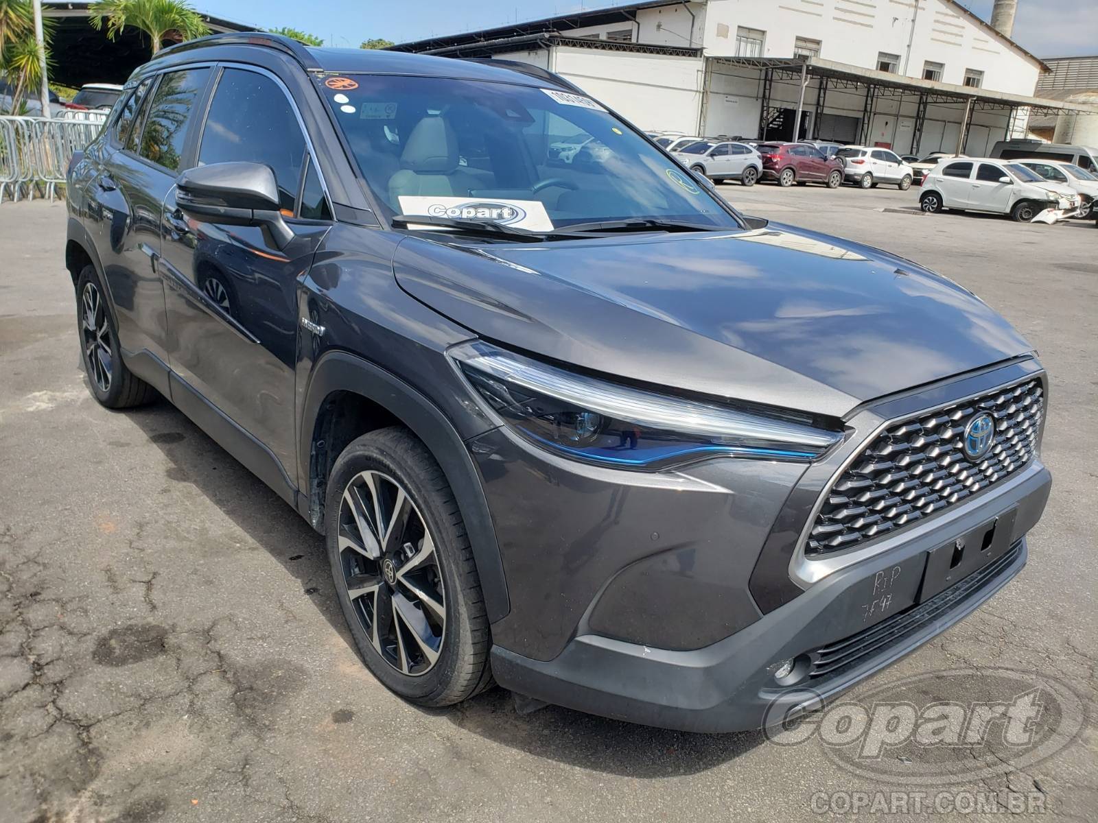 Veículo Toyota Corolla Cross TOYOTA COROLLA CROSS 2021 SUV Pequenos 2022 em leilão