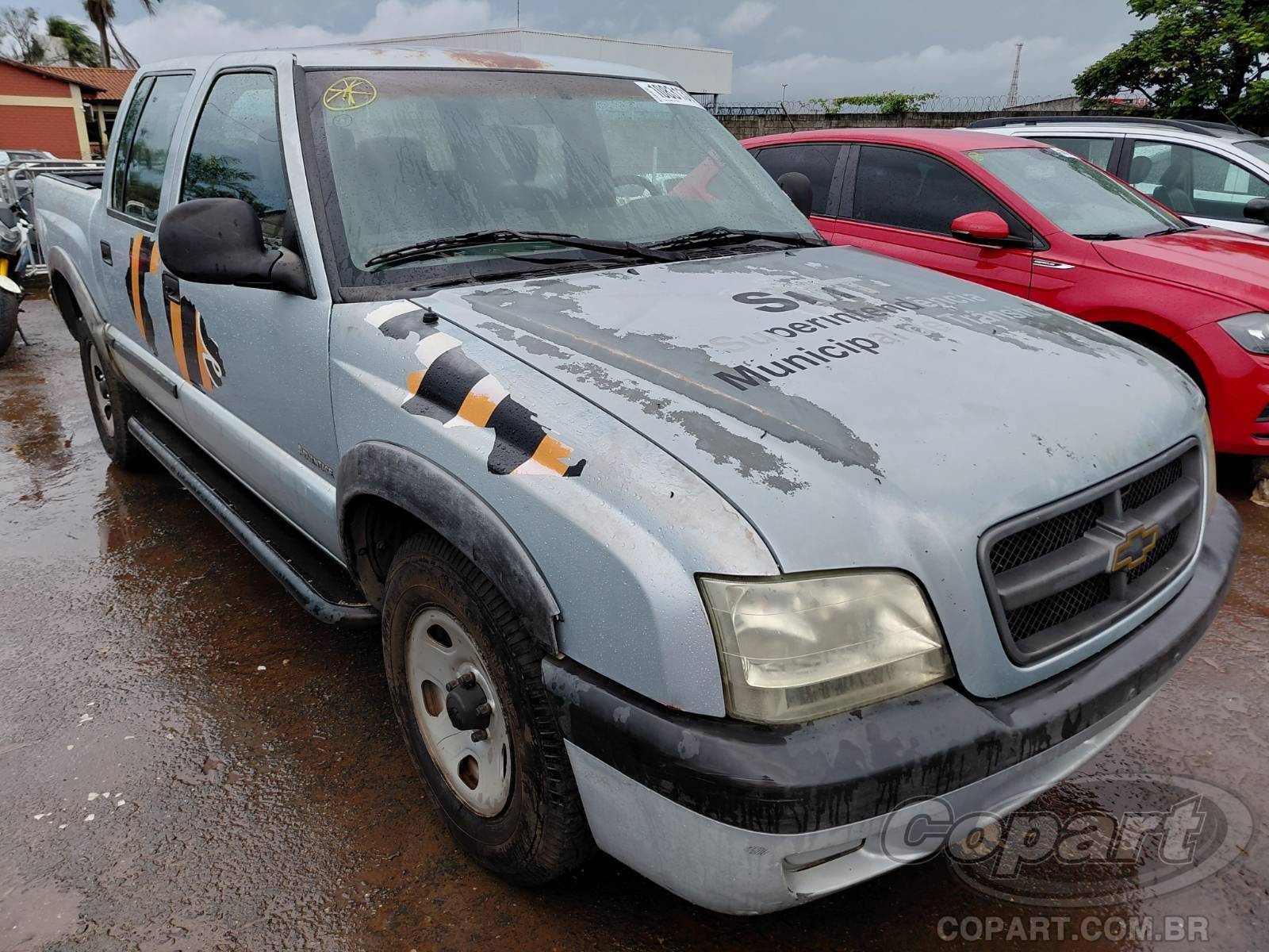 Veículo CHEVROLET S10 CHEVROLET S10 CABINE DUPLA 2.4 MPFI 2006 em leilão