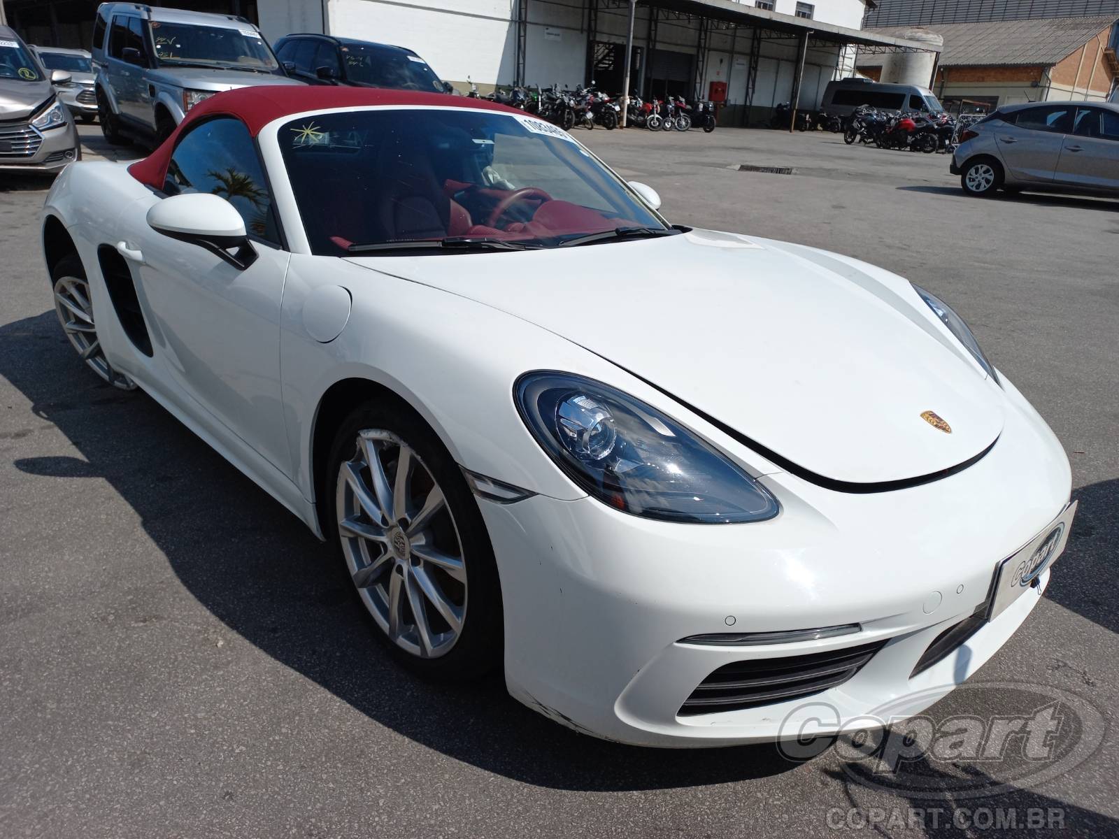 Veículo Porsche 718 BOXSTER Porsche 718 Boxster 2.0 2.0 H4 Turbo 2022 2022 em leilão