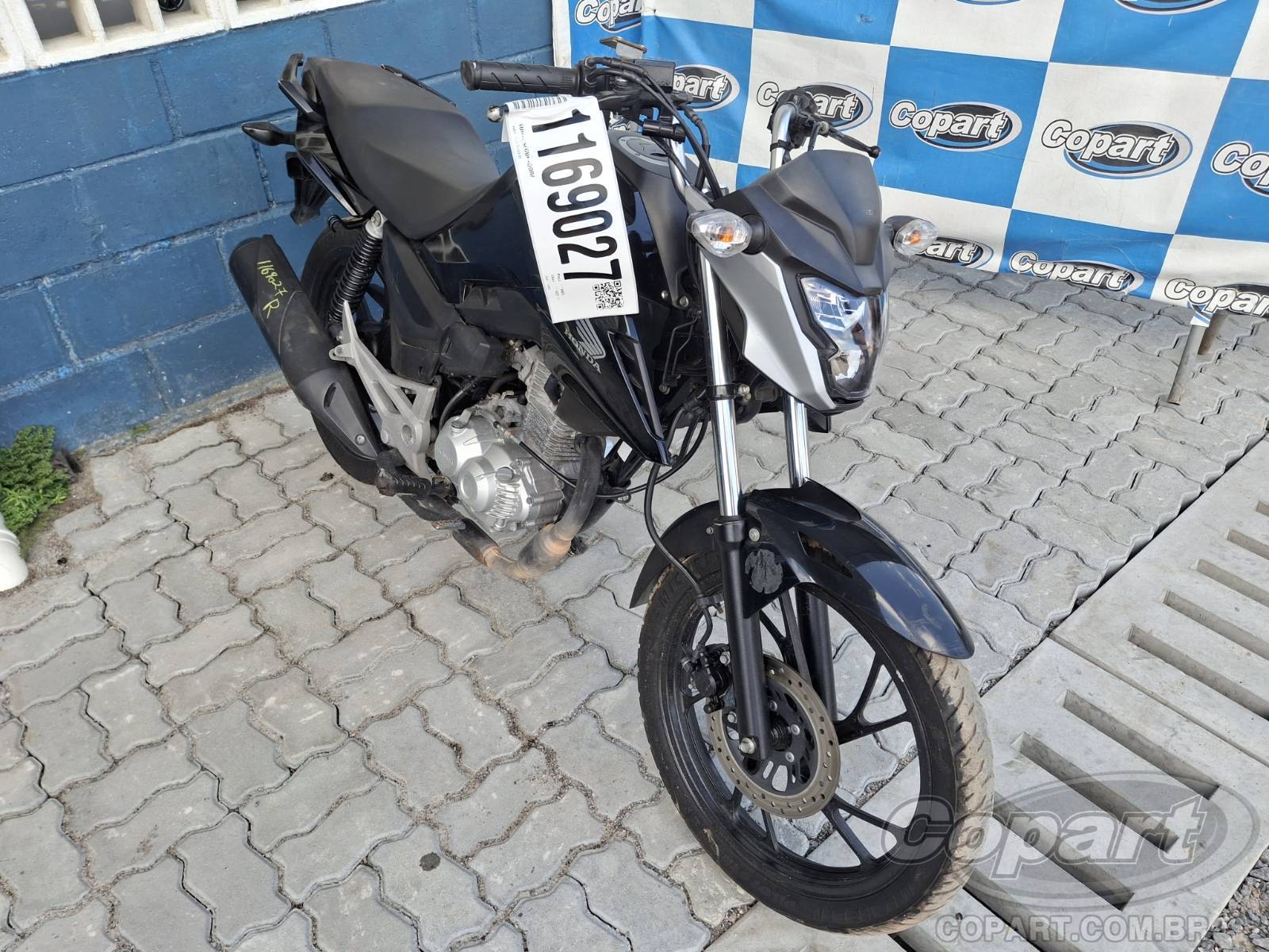 2026 HONDA CG 160 — leilão em Vitória De Santo Antão/PE