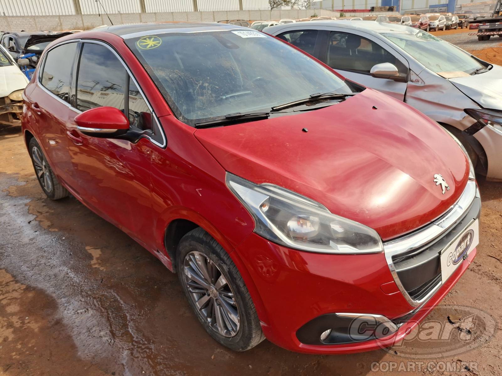 Veículo Peugeot 208 PEUGEOT 208 Griffe 1.6 16V VVT 2017 2017 em leilão