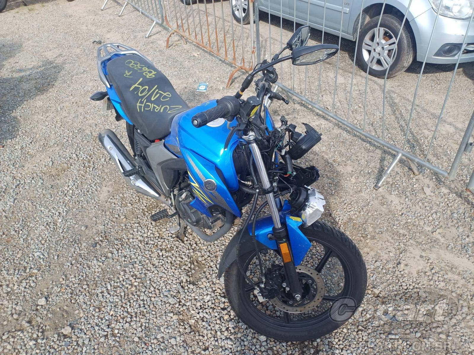 Haojue DK 150 2025 Moto Média Monta Colisão