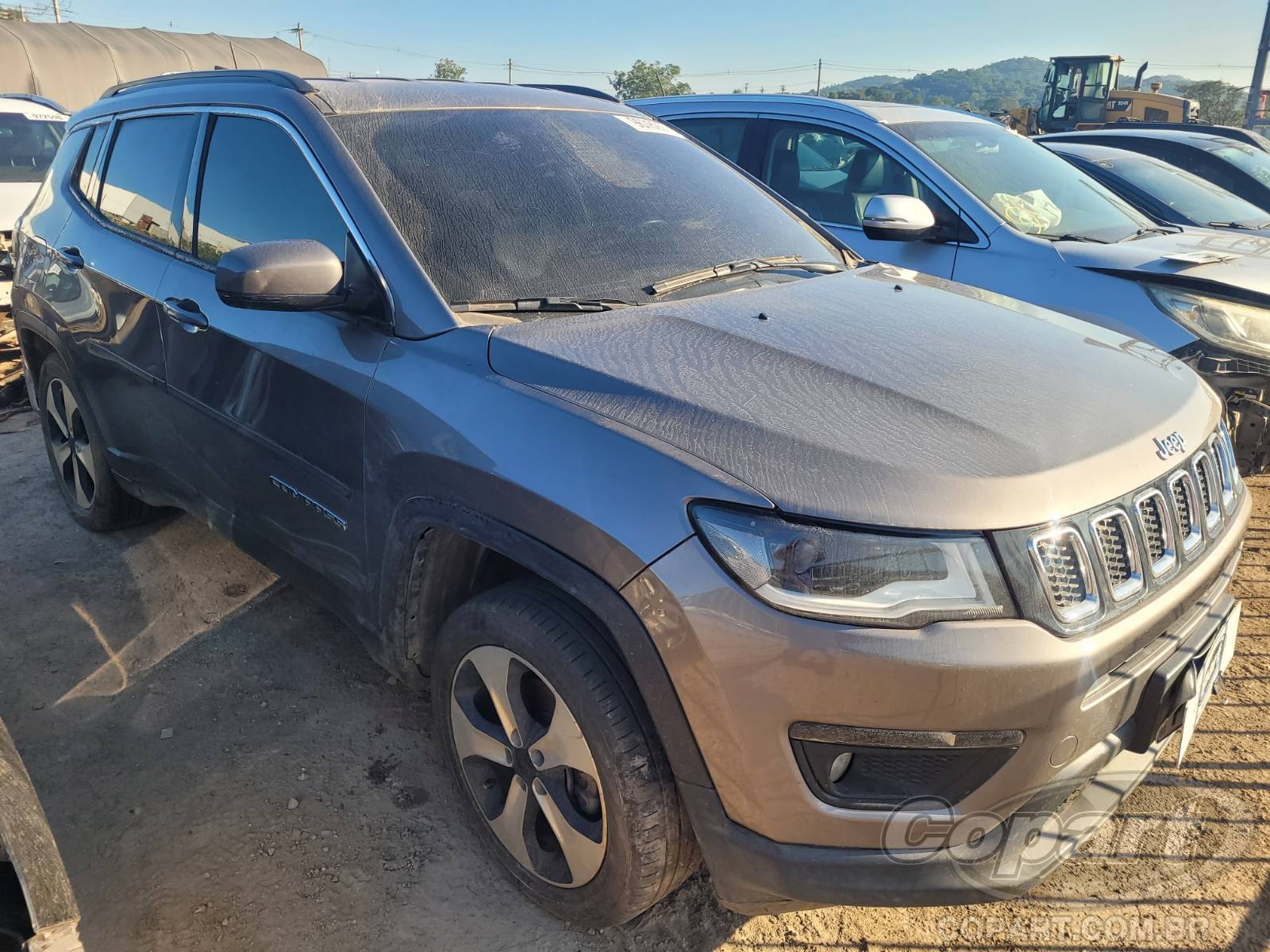 Veículo Jeep Compass Jeep Compass Longitude 2.0 16V Tigershark 2018 Enchente Médio 2018 em leilão