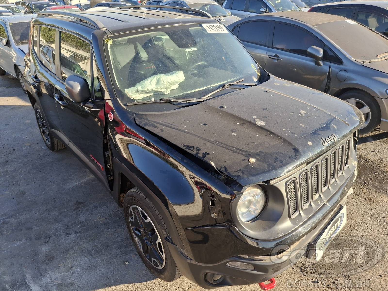 Veículo Fiat Renegade JEEP RENEGADE Trailhawk 2.0 MultiJet Turbo 2016 2016 em leilão