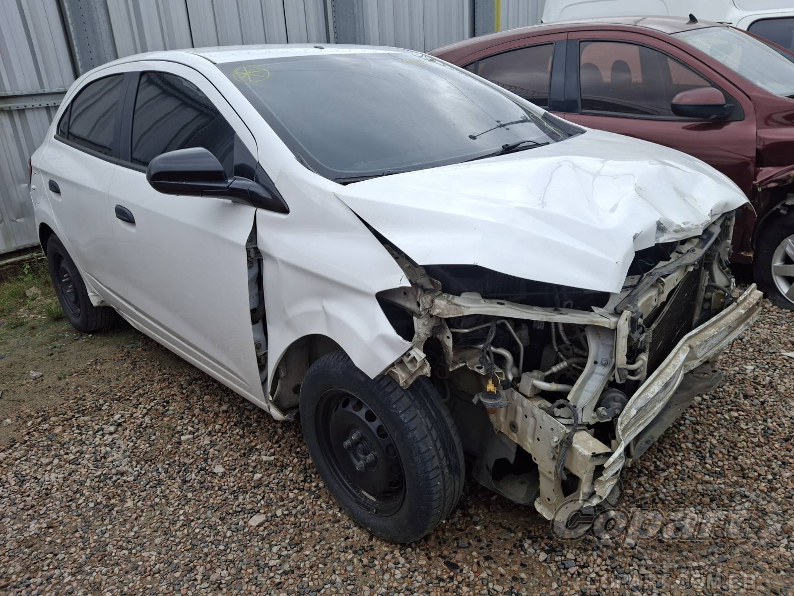 Veículo GM - Chevrolet Onix Chevrolet Onix Joy 1.0 Eco 2018 Médio Estado 2018 em leilão