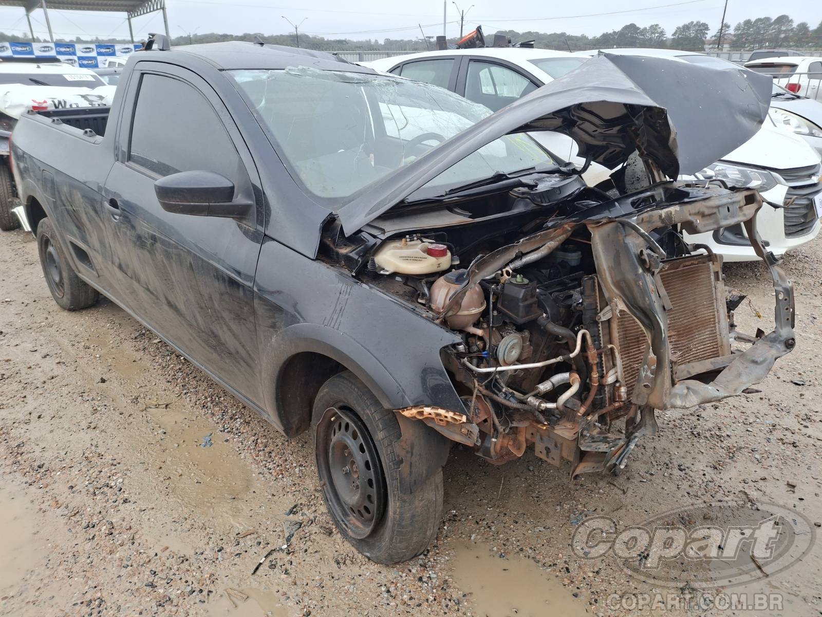 Veículo VOLKSWAGEN Saveiro VOLKSWAGEN SAVEIRO Trendline 1.6 MSI 2015 2015 em leilão