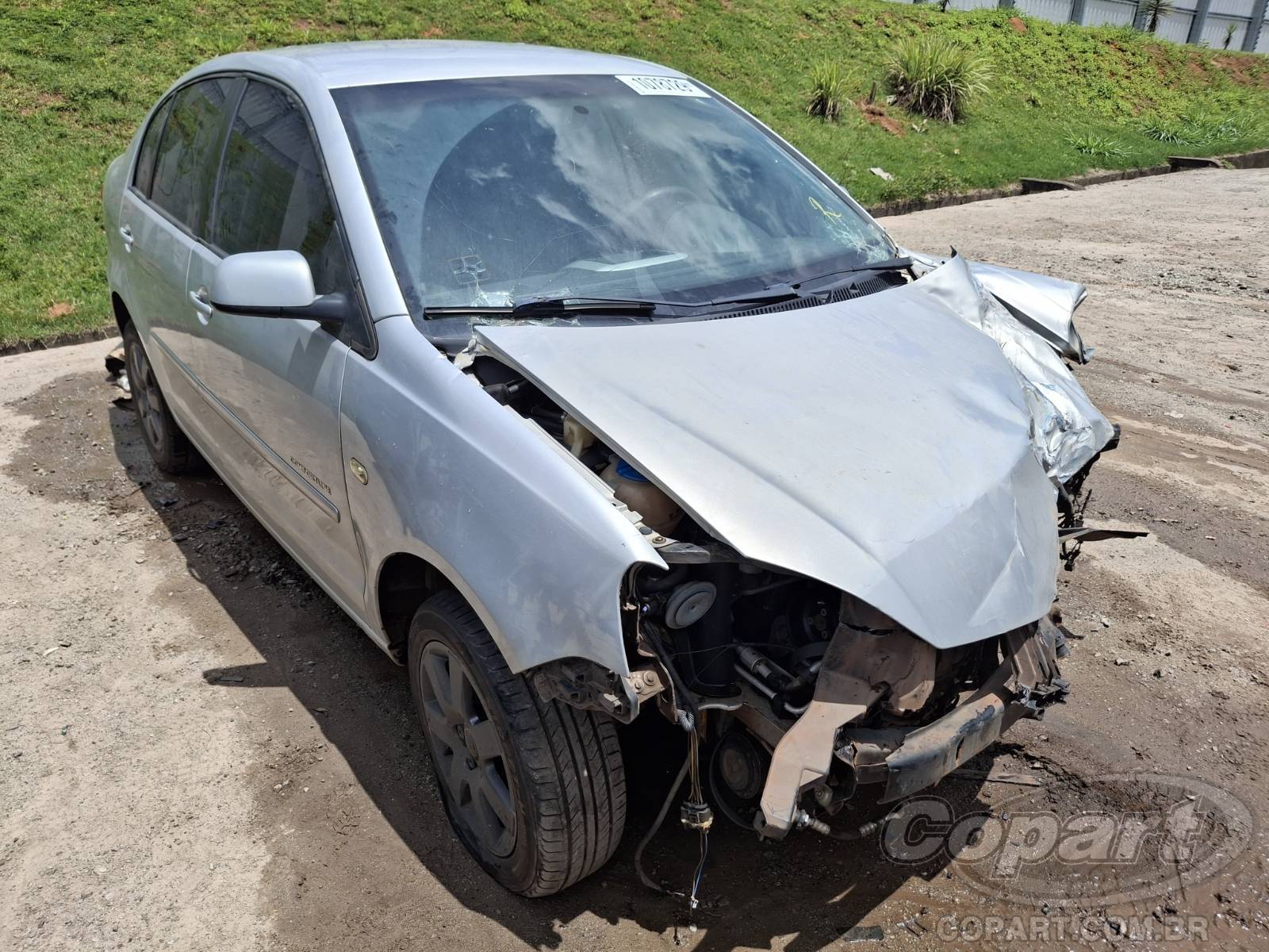 Veículo VW - VolksWagen Volkswagen VOLKSWAGEN POLO SEDAN 2008 FLEXIVEL 2008 em leilão