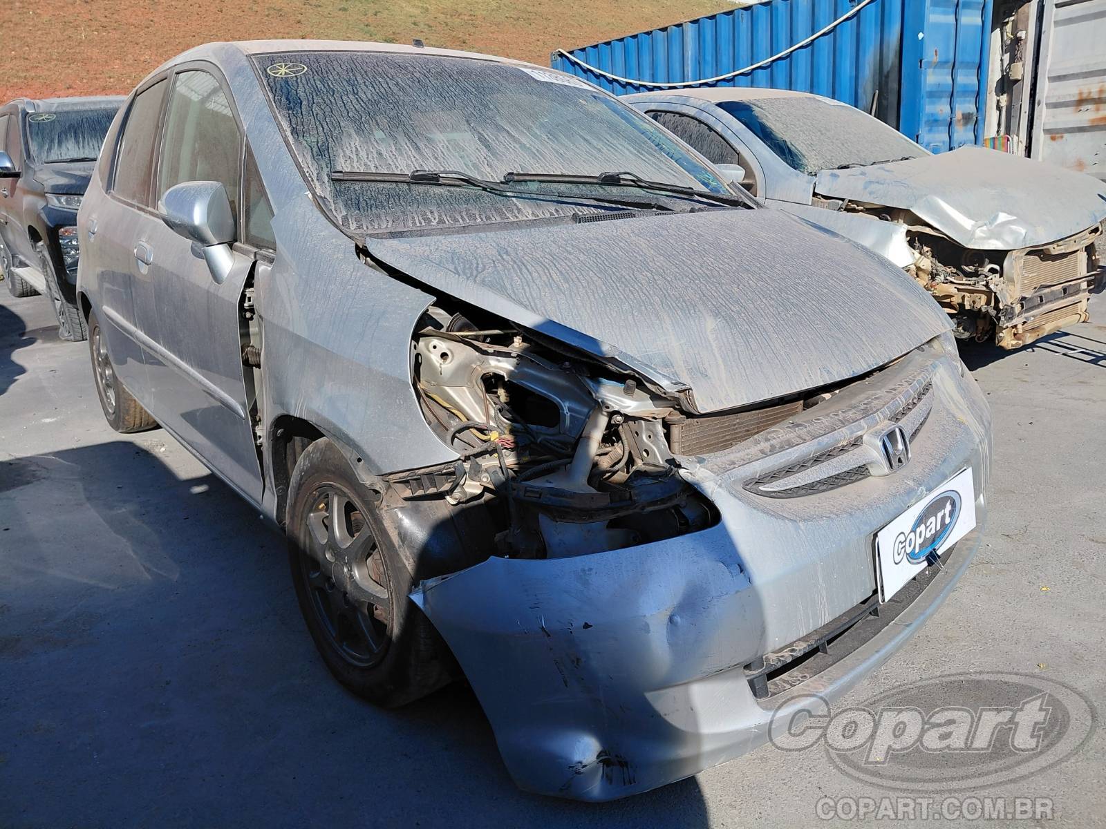 Veículo Honda Fit Honda Fit EX 1.5 16V 2007 Colisão 2007 em leilão