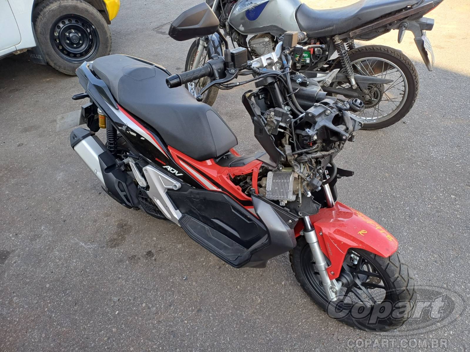 Veículo HONDA ADV Honda ADV 150 ABS V-MATIC 2023 Pequena Monta 2023 em leilão