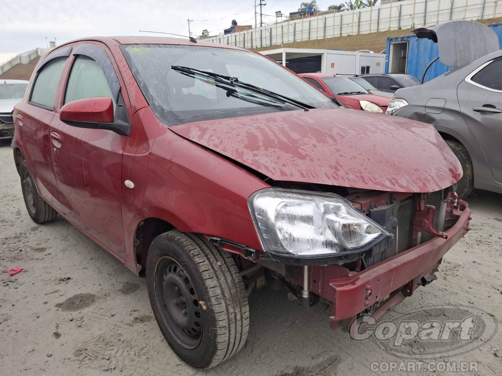 Veículo Toyota Etios TOYOTA ETIOS X 1.3 16V 2014 2015 em leilão