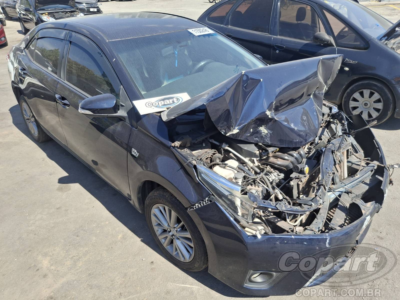 Veículo Toyota Corolla Toyota Corolla XEi 2.0 16V Dual VVT-i 2015 Colisão 2016 em leilão