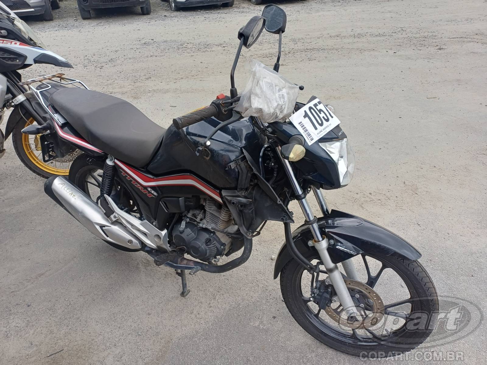 Veículo HONDA CG 160 2021 HONDA CG 160 Titan CBS FlexOne 2021 em leilão