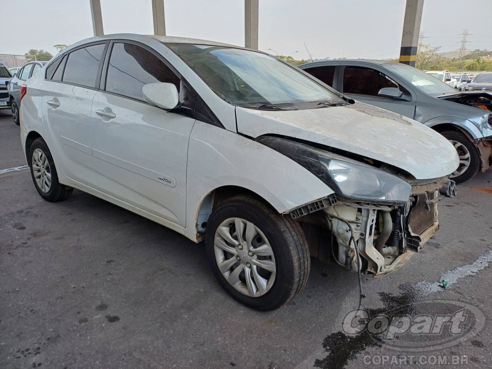 Veículo Hyundai HB20S HYUNDAI HB20S Comfort Plus 1.6 16V CVVT 2017 2018 em leilão