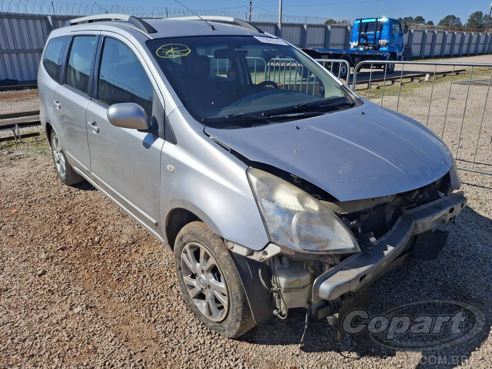 Veículo Nissan Grand Livina Nissan Grand Livina SL 1.8 16V 2014 Conservado 2014 em leilão