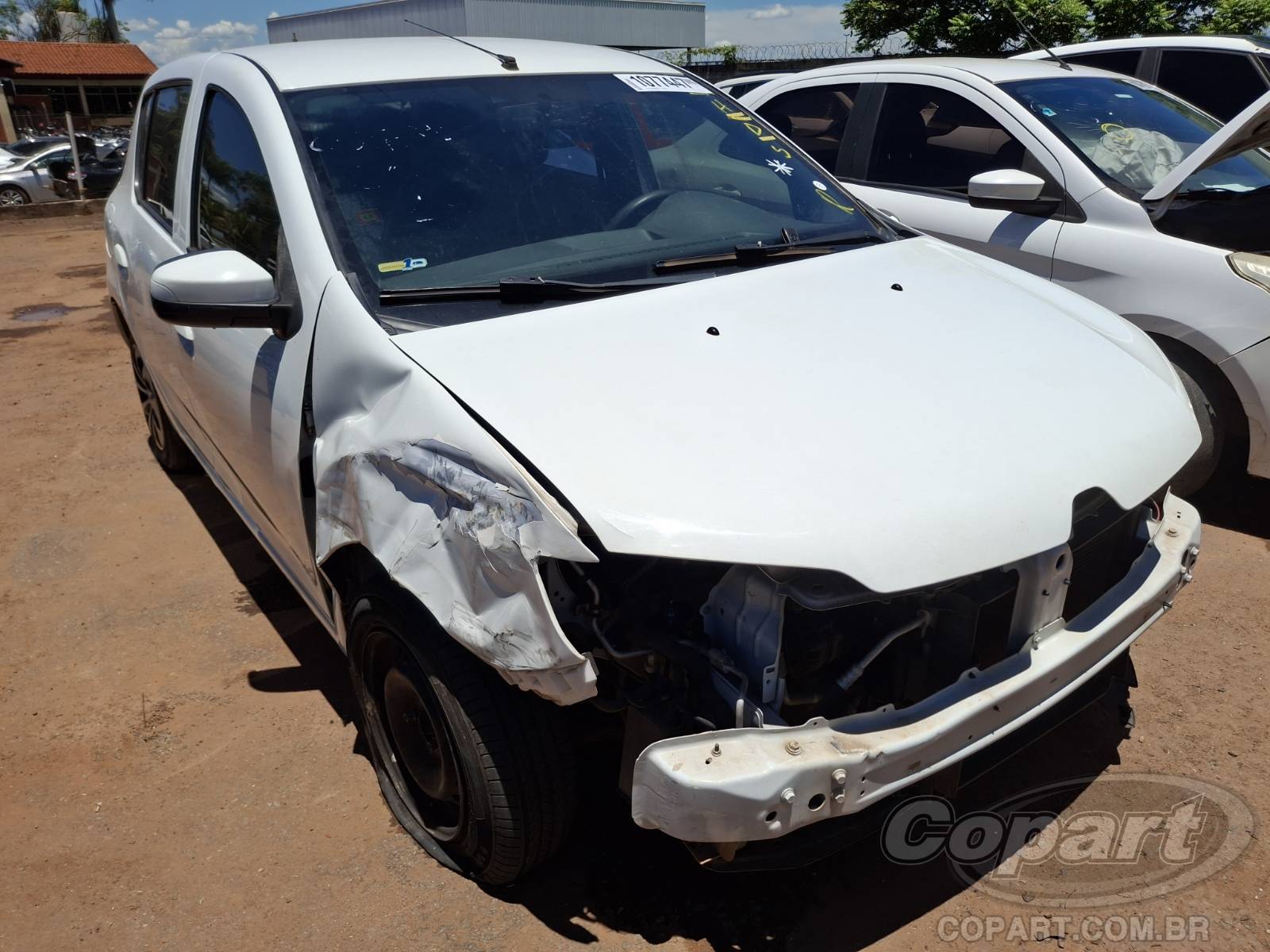 Veículo Renault Sandero RENAULT SANDERO Zen 1.0 12V Flex 2020 em leilão