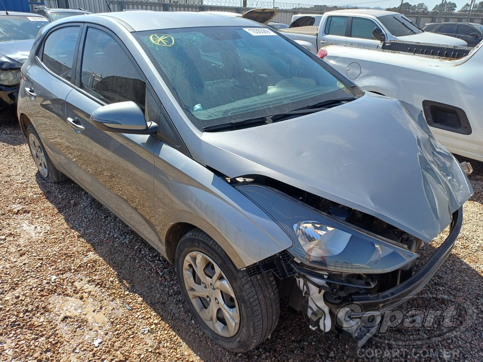 Veículo Hyundai HB20 HYUNDAI HB20 Vision 1.0 12V CVVT 2020 2021 em leilão