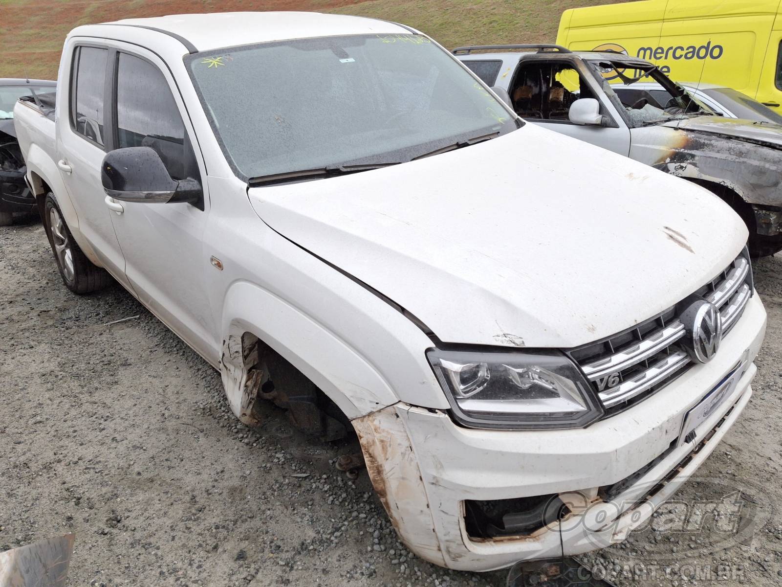 Veículo VOLKSWAGEN Amarok 2019 VOLKSWAGEN AMAROK Highline 4Motion 3.0 V6 TDI Turbo Diesel 2019 em leilão