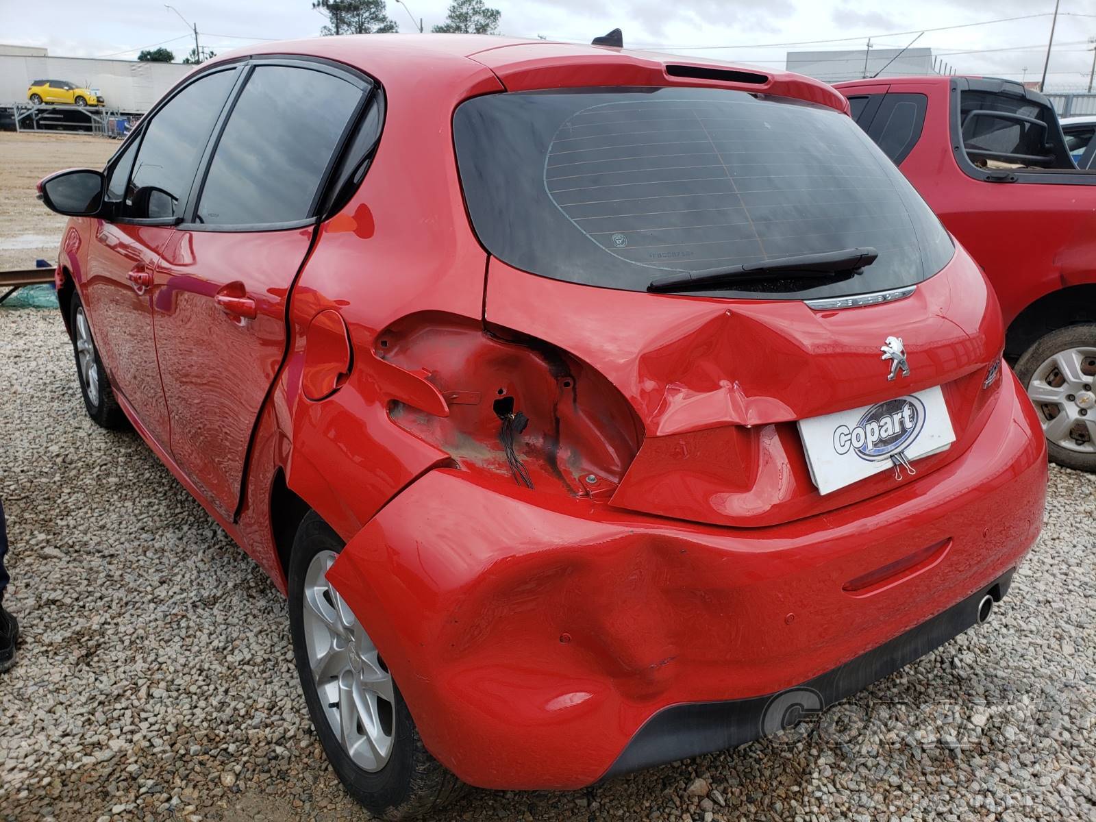 2015 PEUGEOT 208 — leilão em Curitiba/PR (foto 3)
