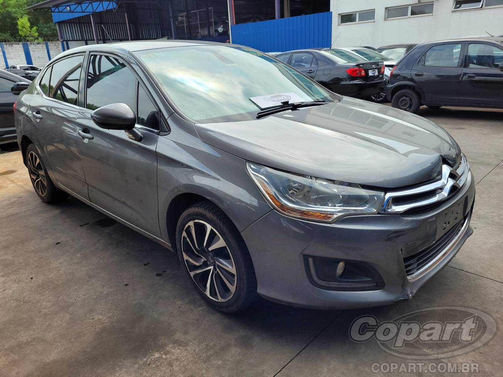 Veículo Citroën C4 Lounge Citroen C4 Lounge Tendance 2.0 16V 2014 Colisão Frontal Pequena Monta 2014 em leilão