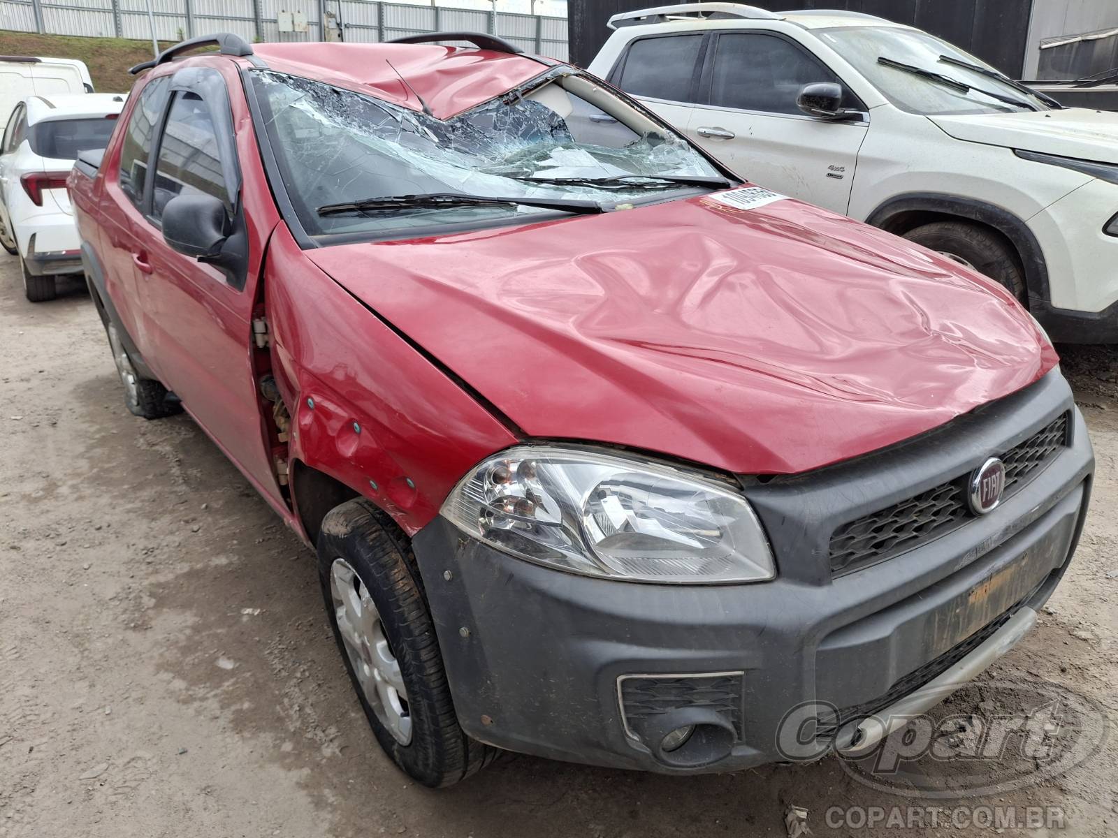 Veículo Fiat Strada Fiat Strada CD Hard Working 1.4 Evo 2017 2017 em leilão