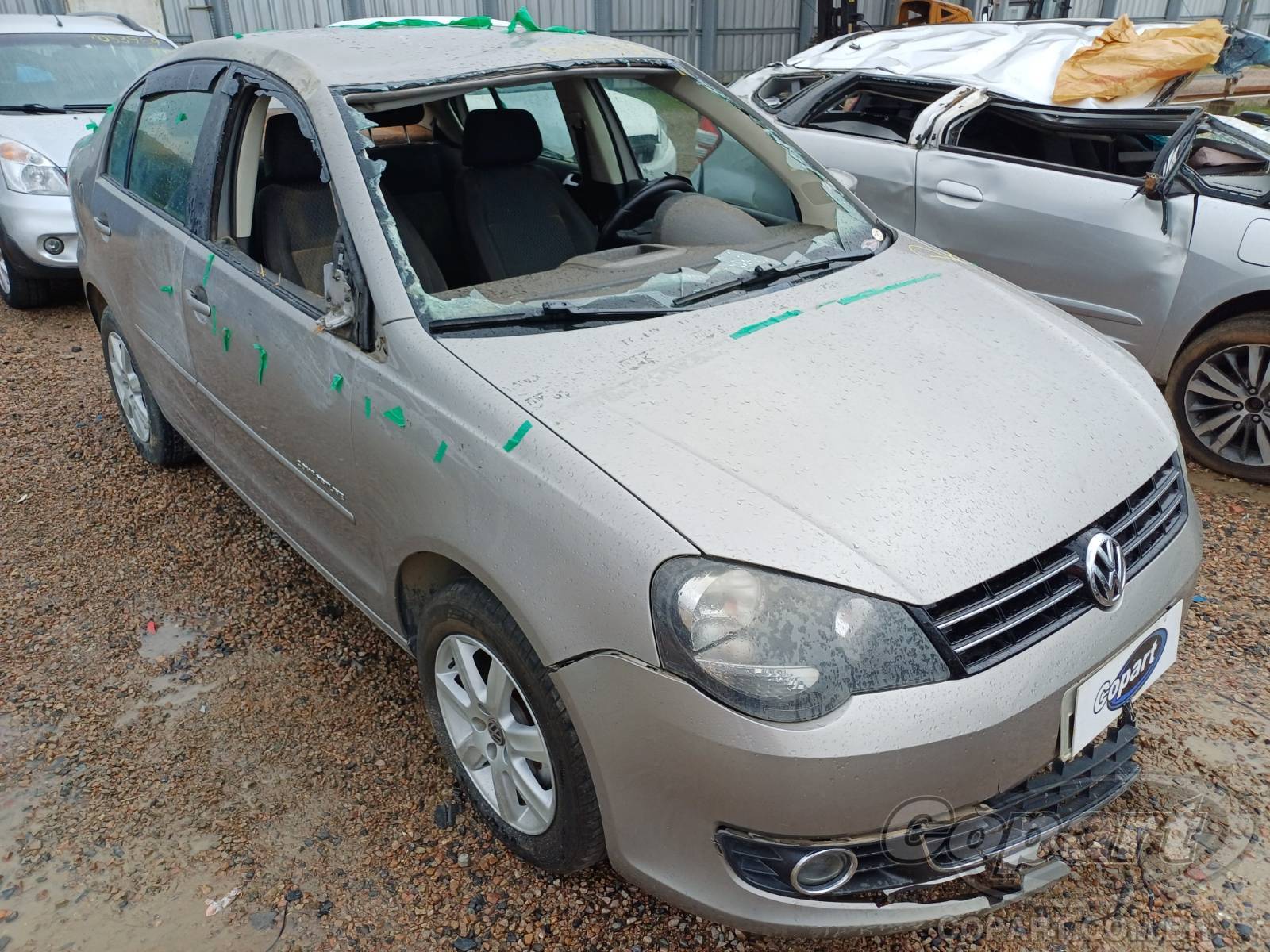 Veículo VW - VolksWagen Volkswagen VOLKSWAGEN POLO SEDAN 1.6 TOTAL FLEX 2013 2013 em leilão