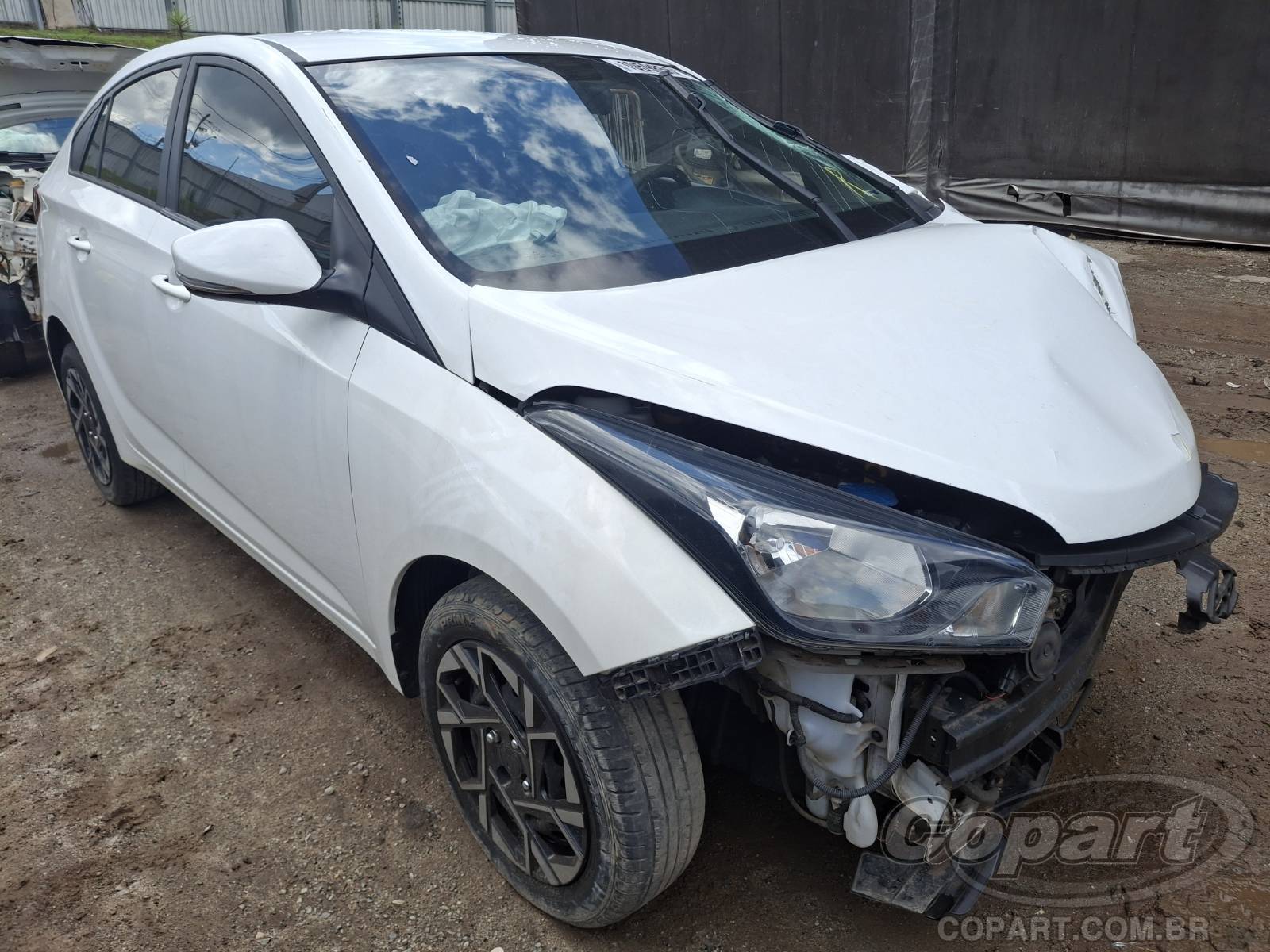 Veículo Hyundai HB20S HYUNDAI HB20S Comfort Plus 1.0 12V CVVT 2018 2019 em leilão