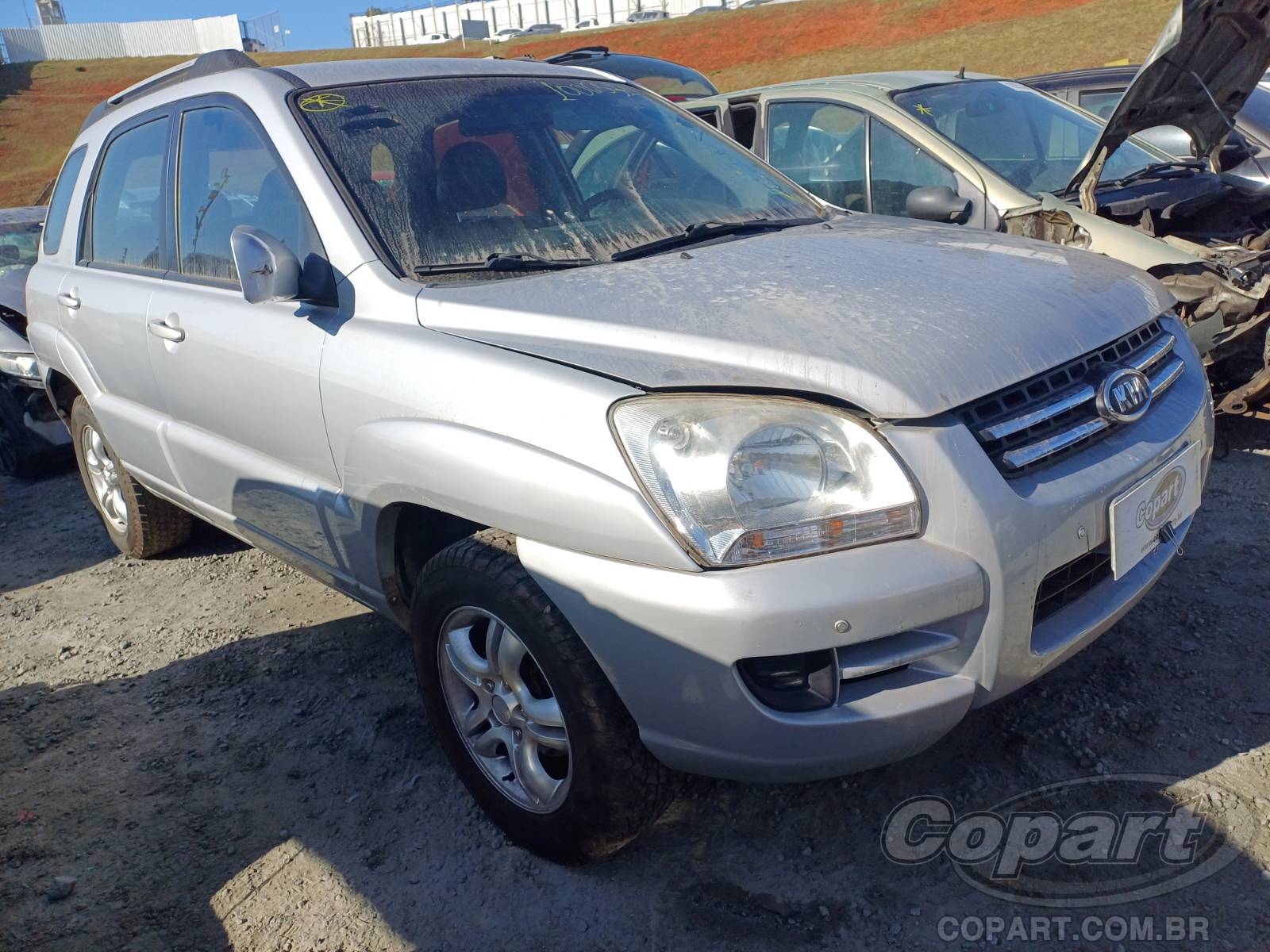 Veículo Hyundai Sportage Kia Sportage LX 2.0 16V 2007 Colisão Média Monta 2007 em leilão